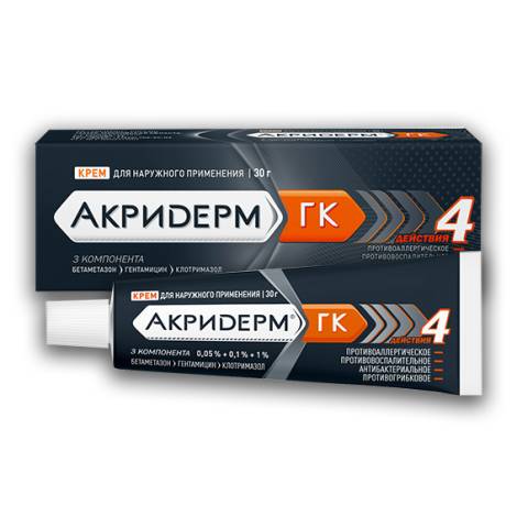 Акридерм ГК 15 г крем