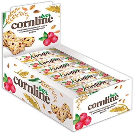 Батончик Cornline 30,0 с клюквой 