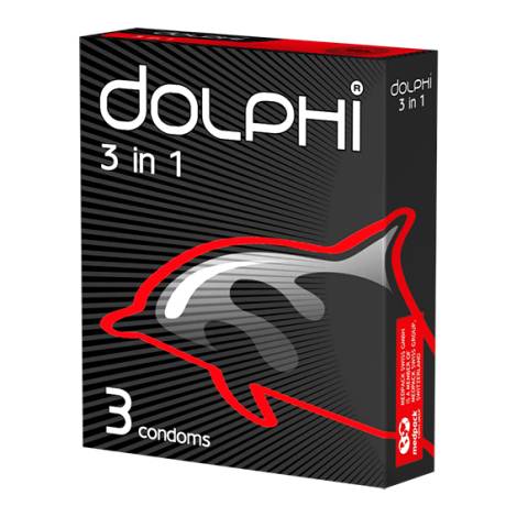 Презерватив Dolfi №3  3 в 1