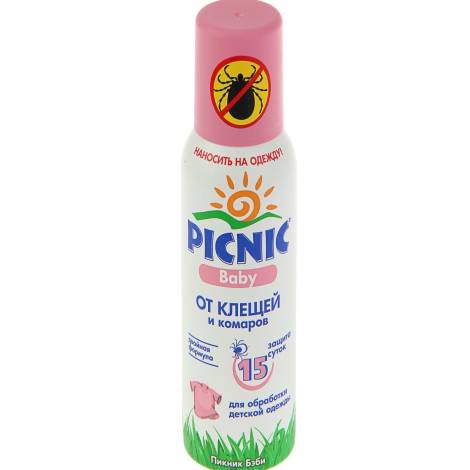 Picnic Baby 125,0 аэрозоль от клещей и комаров