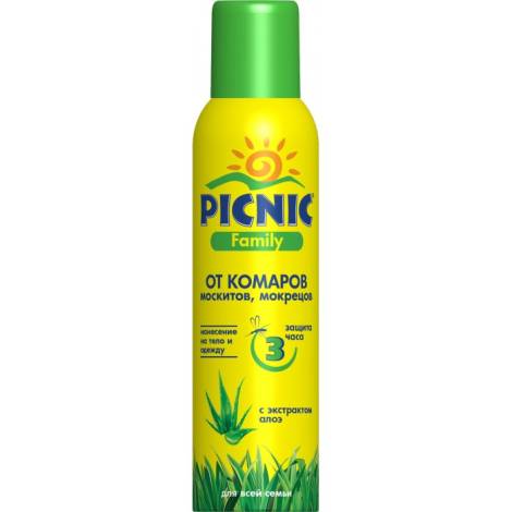 Picnic Family 150,0 аэрозоль от комаров
