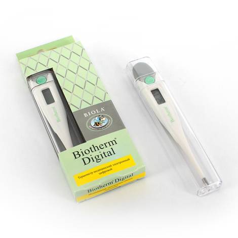 Термометр Bio-Therm цифровой электронный жесткий