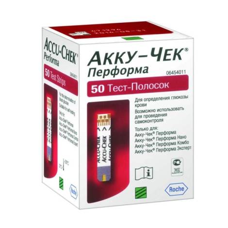 Тест-полоски Акку-Чек-Перформа №50