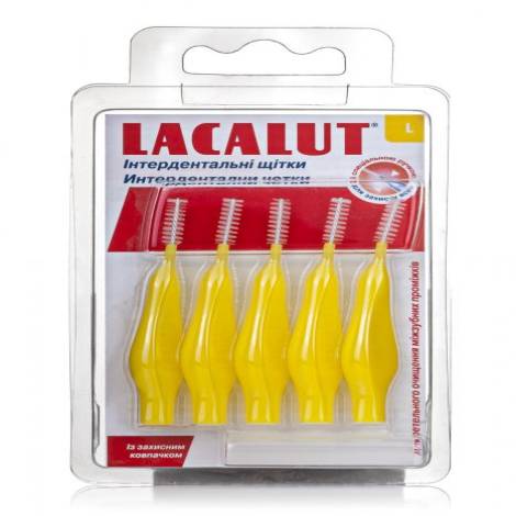 Зубная щетка Лакалут interdental д/брекетов L