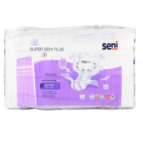 Подгузники Seni Super Plus Small д/взр. №30 (55-80)