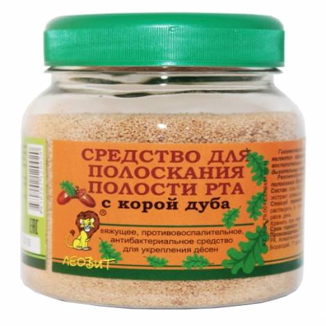 Средство д/полости рта 250,0 с корой дуба