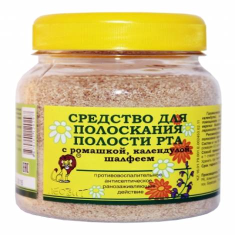 Средство д/полости рта 250,0 с ромашкой, календулой, шалфеем