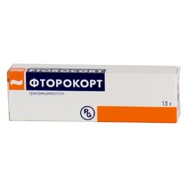 Фторокорт 0,1% 15,0 мазь