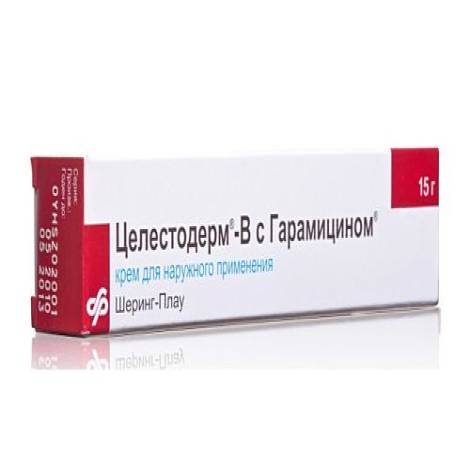 Целестодерм-В 30,0 крем с гарамицином