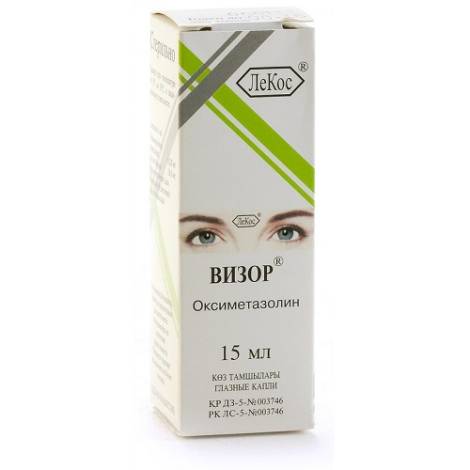 Визор 15 мл капли глазные