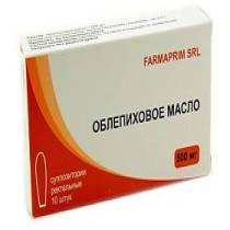 Облепиховое масло 0,5 №10 суппозитории