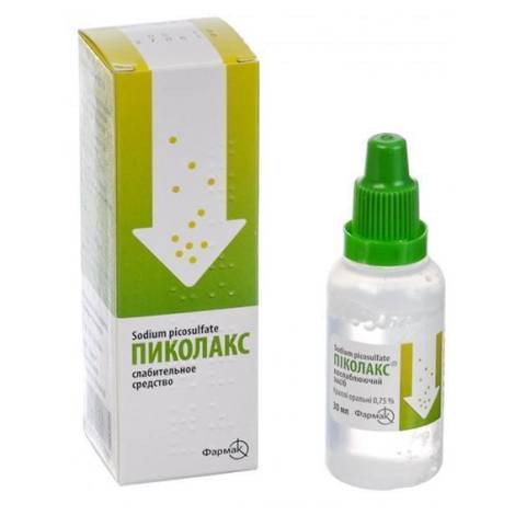 Пиколакс 0,75% 30 мл капли д/приема внутрь