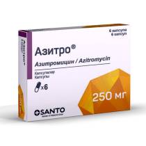 Азитро 250мг №6 капс.