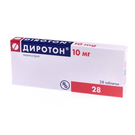 Диротон 10мг №28 табл.