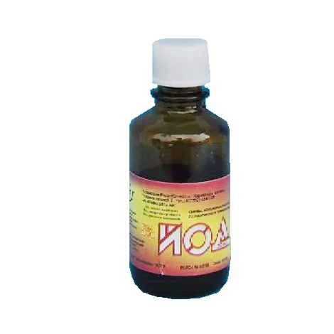 Йод 5% 20,0 раствор спиртовый