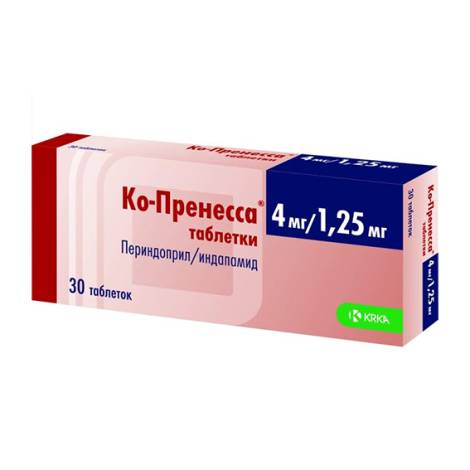 Ко-Пренесса 4мг/1,25мг №30 табл.