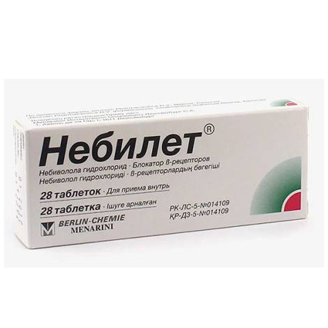 Небилет 5мг №28 табл.