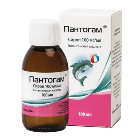 Пантогам 100мг/мл 100,0 сироп