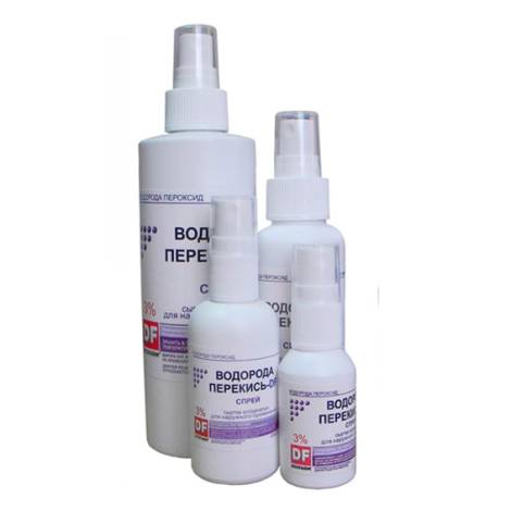 Перекись водорода 3% 50,0 спрей