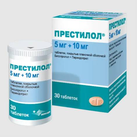Престилол 5мг/10мг №30 табл.
