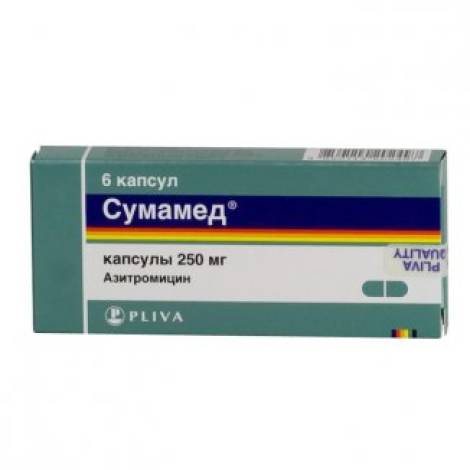 Сумамед 250мг №6 капс.