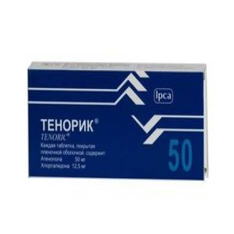 Тенорик 50мг/12,5мг №28 табл.