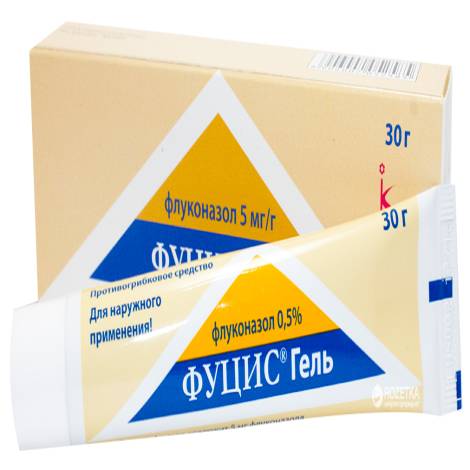Фуцис 30,0 гель