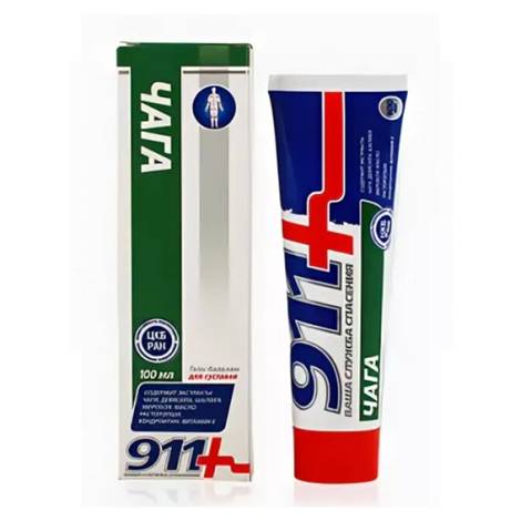 911 Чага 100,0 гель-бальзам д/суст 