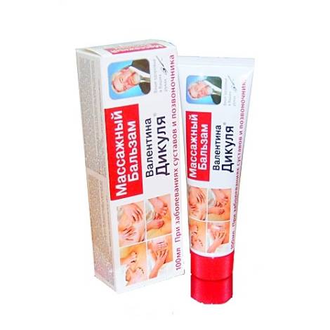 Валентина Дикуля 100,0 бальзам массажный