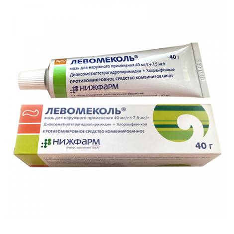 Левомеколь 40,0 мазь 