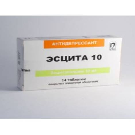 Эсцита 10мг №14 табл.