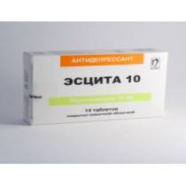 Эсцита 10мг №14 табл.