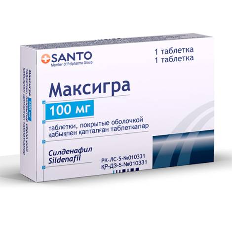 Максигра 100мг №1 табл.