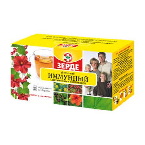 Фито-чай Иммунный 1,5 №20 с витаминным комплексом