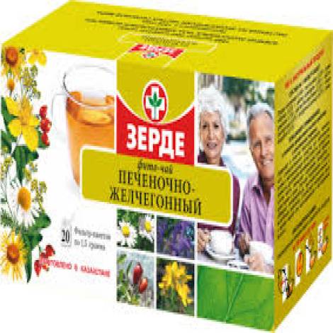 Фито-чай Печеночно-Желчегонный 1,0 №20 