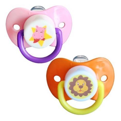 Бусинка пустышка с кольцом сил. с прикусом (3-6) 405-а