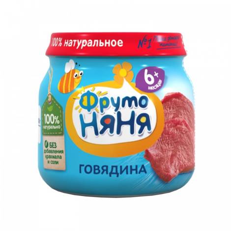 Пюре Фрутоняня 80,0 говядина