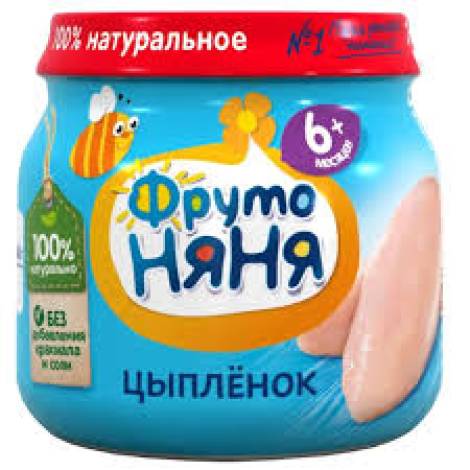 Пюре Фрутоняня 80,0 цыпленок