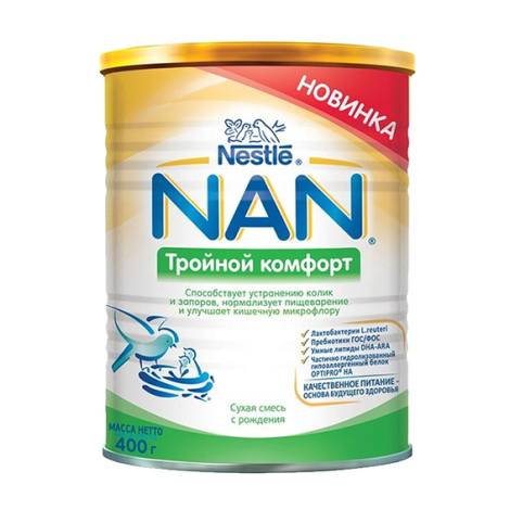 Смесь молочная Nan 400,0 Тройной комфорт