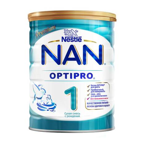 Смесь молочная Nan-1 800,0 от 0 до 6 мес.