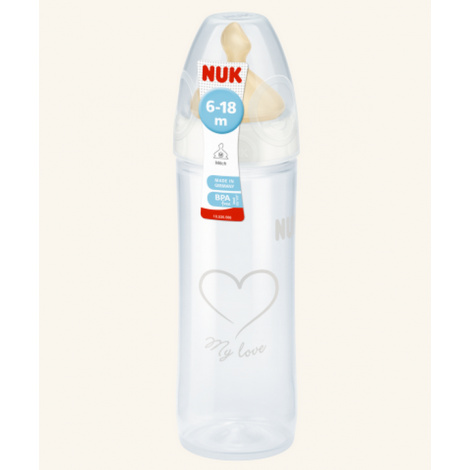 NUK 250,0 бутылочка FC+ с латексной соской  (10741646)