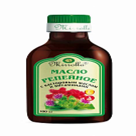 Репейное масло 100 мл с касторовым маслом и витаминами А, Е