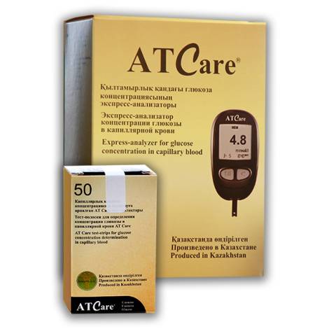 Тест-полоски АТ Care №50