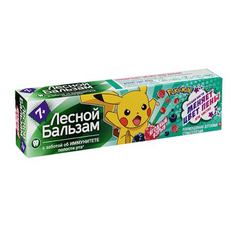 Зубная паста Лесной бальзам 50,0 7+ детская