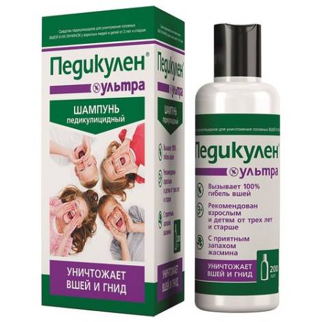 Педикулен Ультра 200,0 шампунь