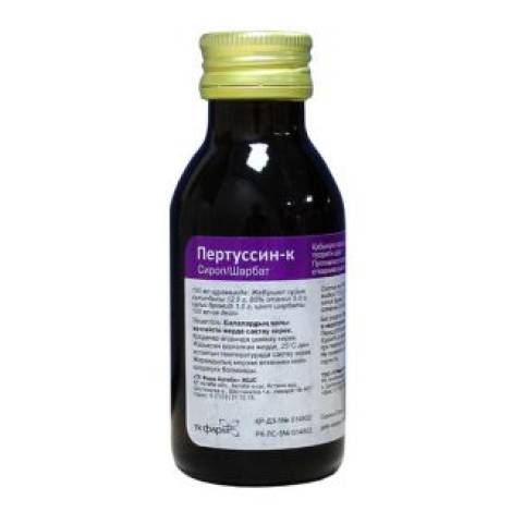 Пертуссин-К 100 мл сироп