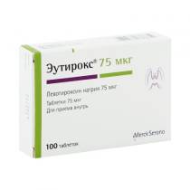 Эутирокс 75мкг №100 табл.