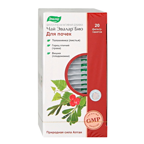 Фито-чай Эвалар Био №20 для почек