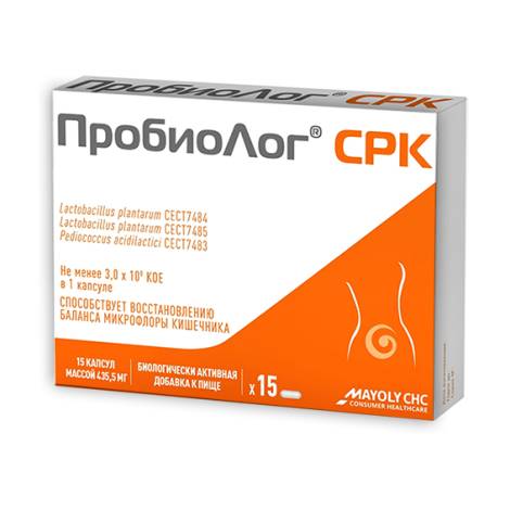ПробиоЛог СРК 435,5мг №15 капс.