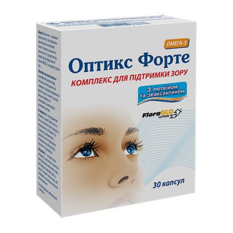 Оптикс Форте 750 мг №30 капс.